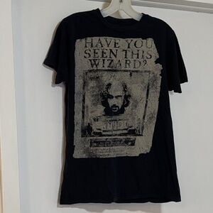 Black Harry Potter  Graphic T-Shirt